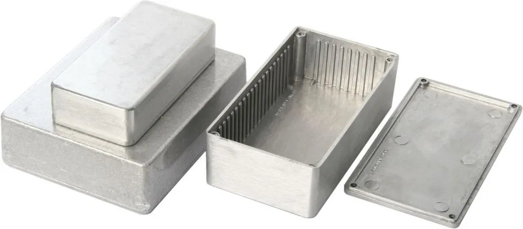 50716 diecast aluminium box shielding