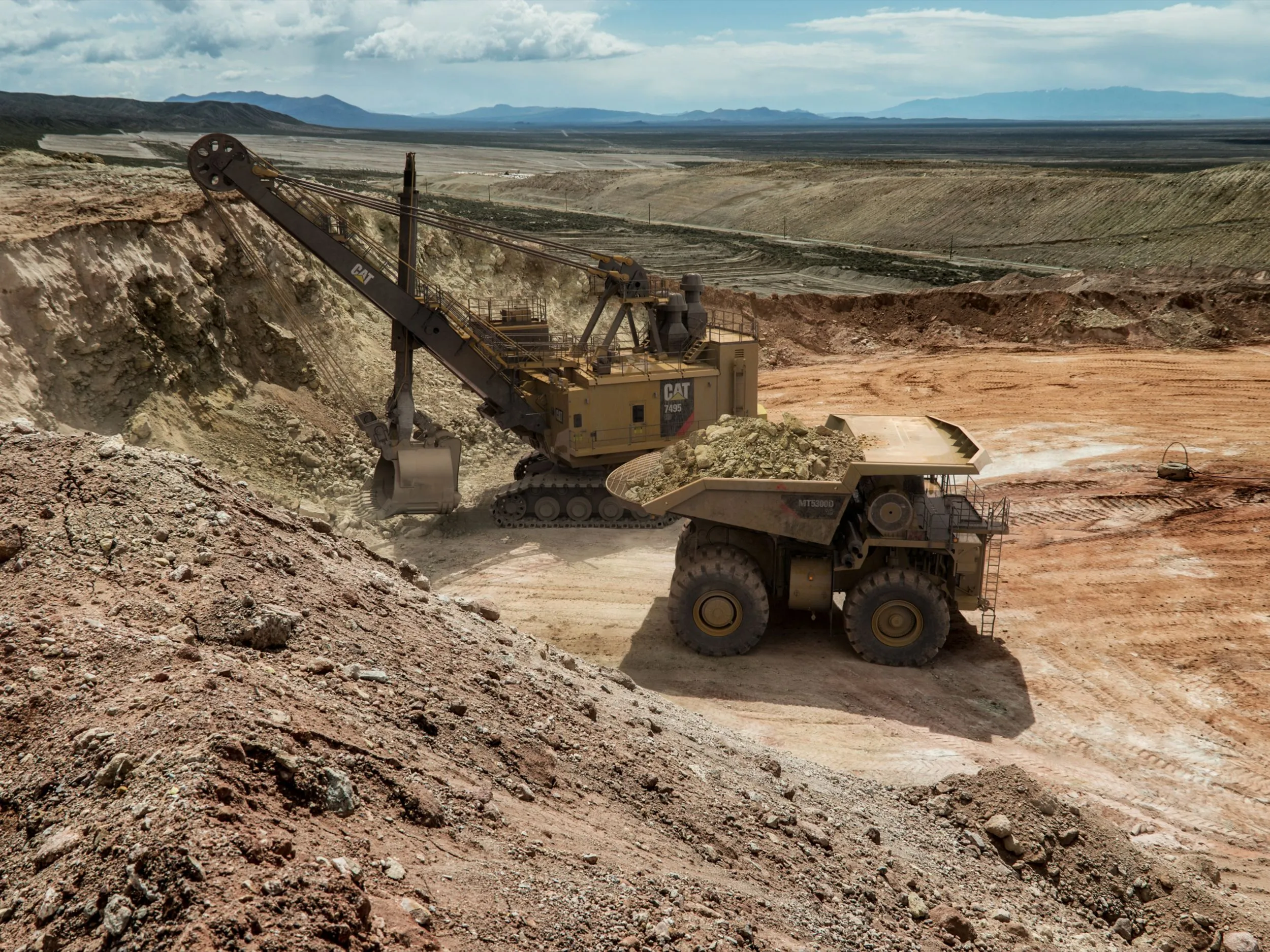 50740 cat 7495 display model