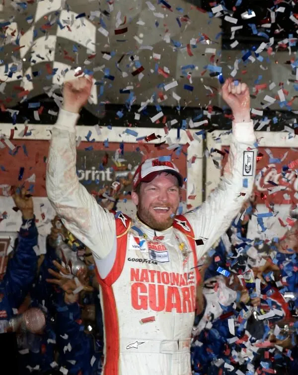 50771 dale jr celebrating win