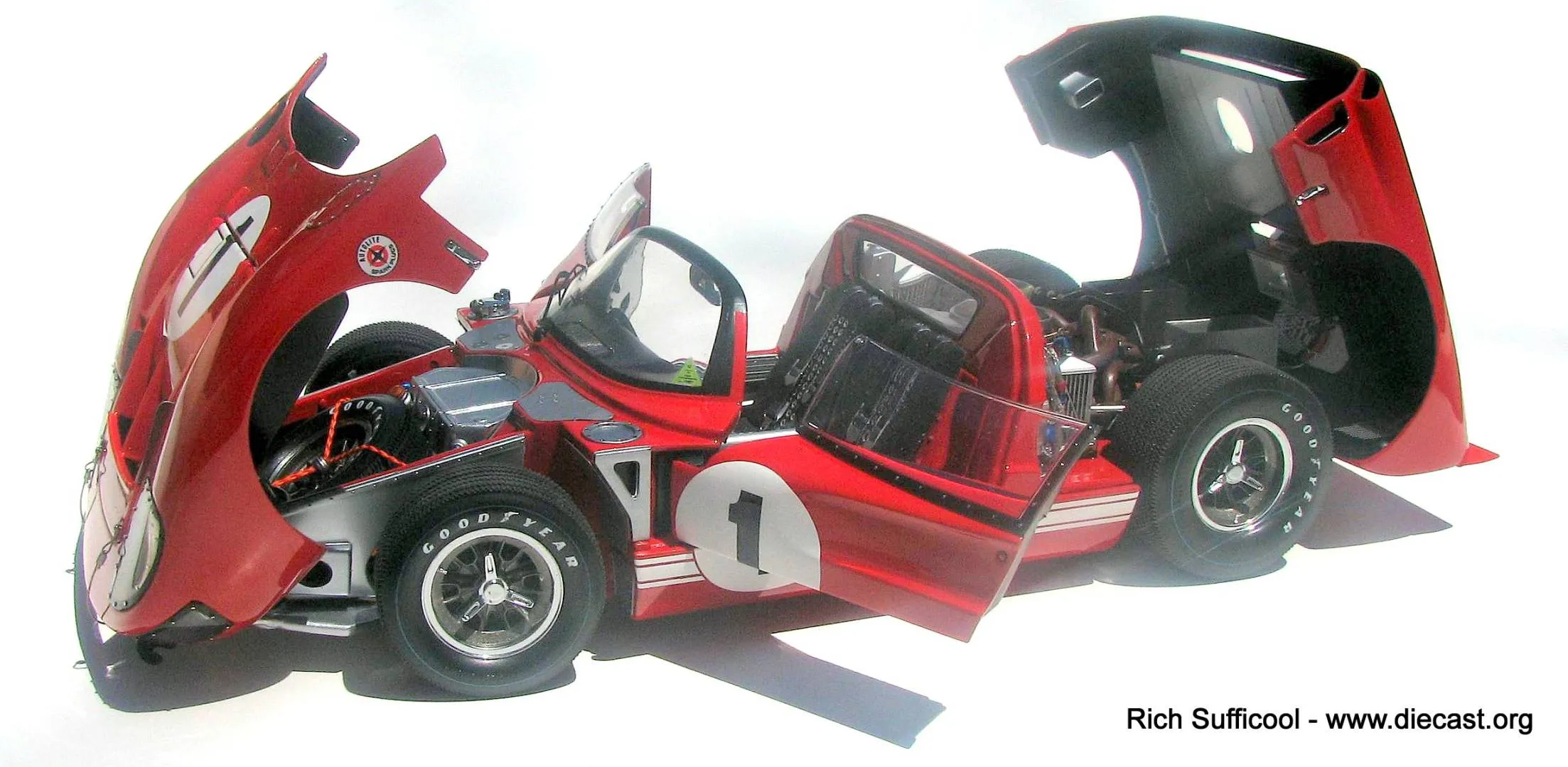 50775 gt40 diecast display