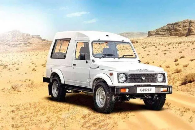50777 maruti gypsy diecast model close up