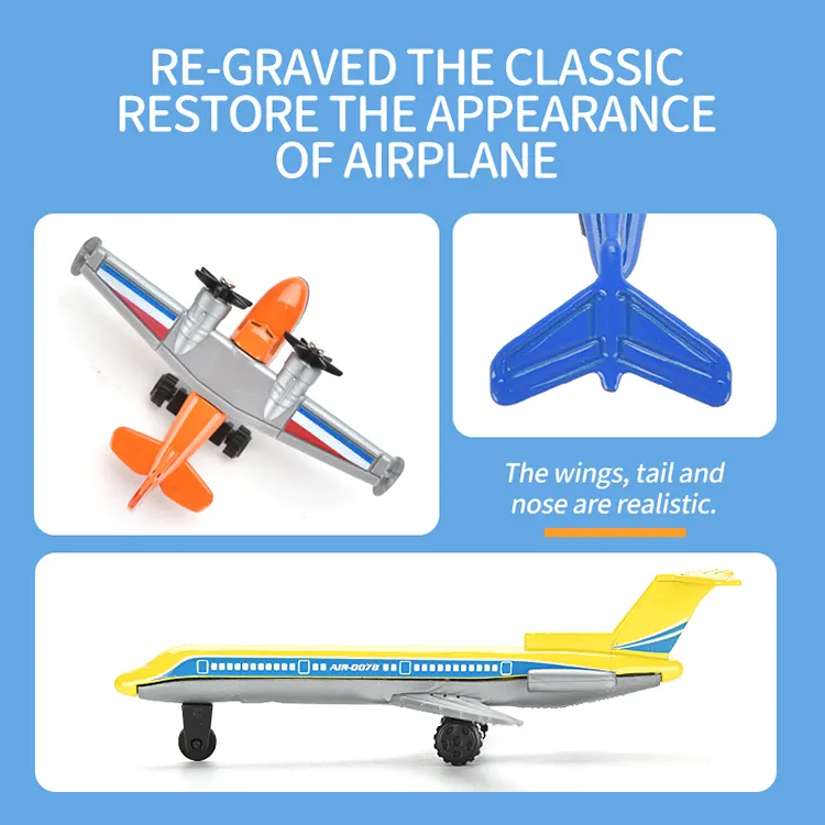 50823 vintage airplane model