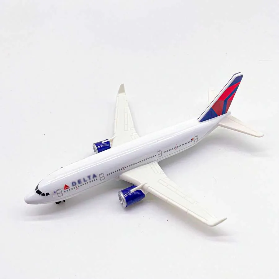 50825 diecast airplane display