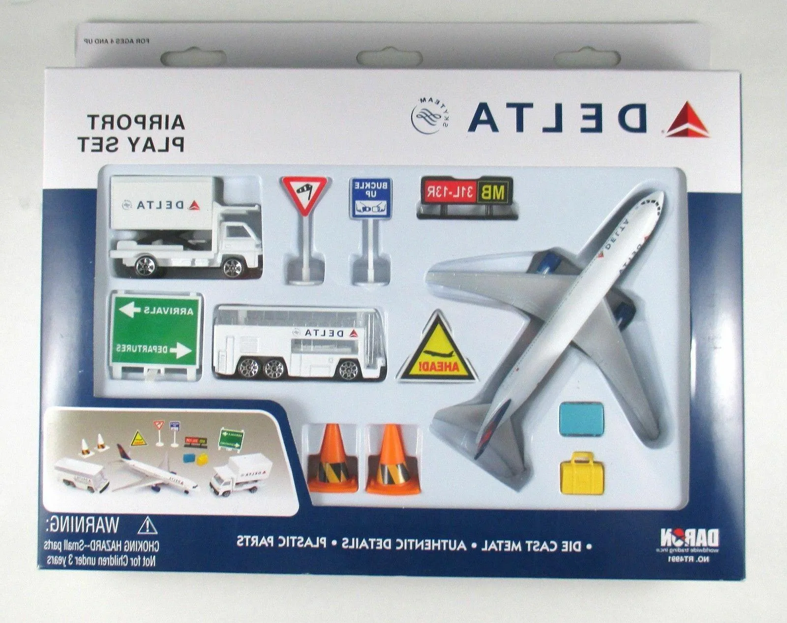 50825 diecast delta airplane detail