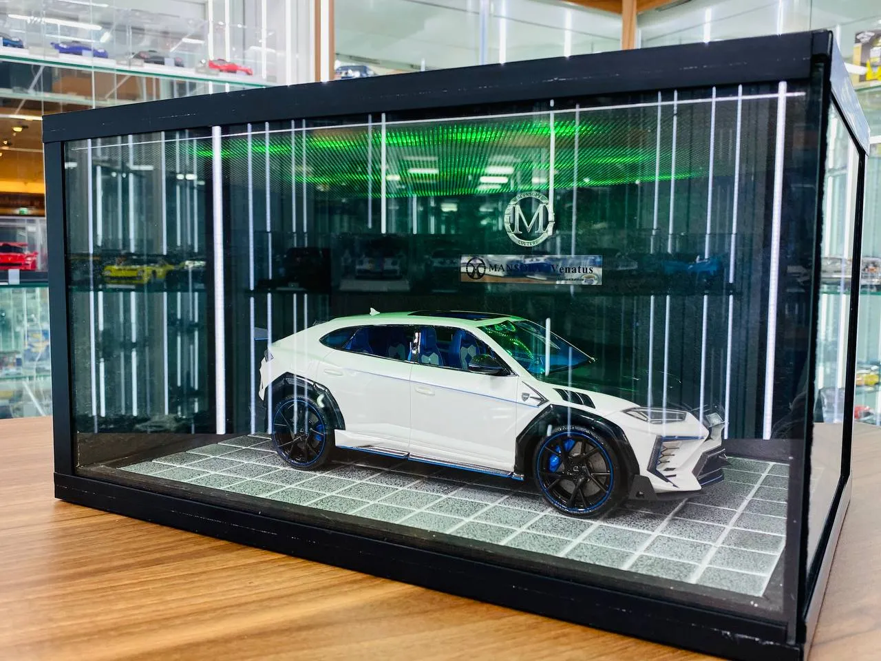 50838 diecast car collection display