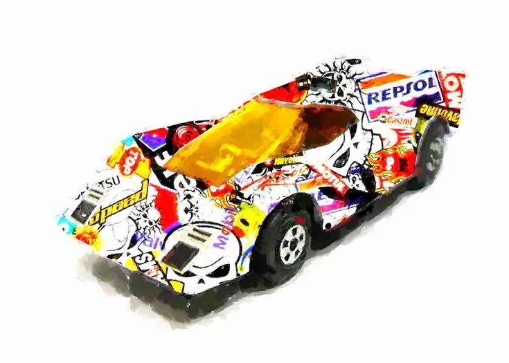 50856 uk race car diecast