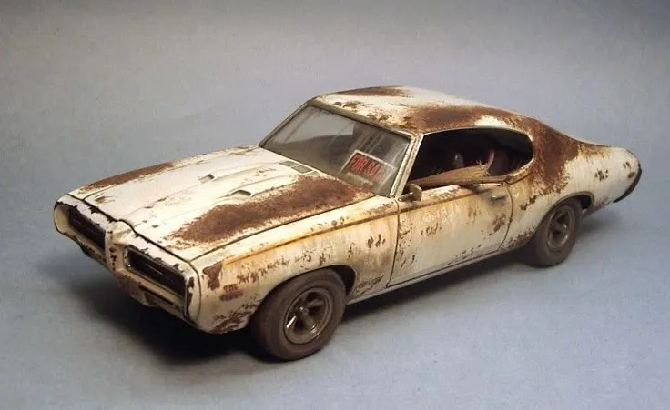 50858 weathering diecast car tools