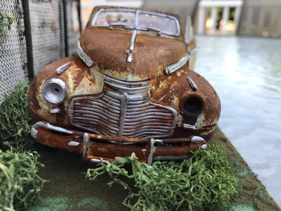 50864 rusty diecast model car