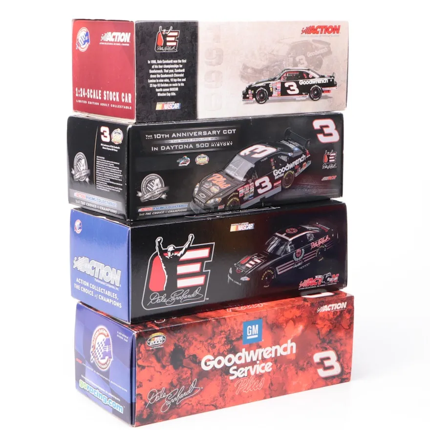50931 dale earnhardt black no3 car